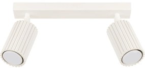 Sollux SL.1599 - Bodové svietidlo KARBON 2xGU10/10W/230V krémová