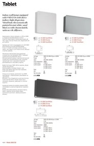 Redo 01-2384 - LED nástenné svietidlo TABLET LED/11W/230V 3000K CRI 90 čierne