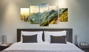 Obraz - Slovak mountain landscape Veľkosť: 100x50, Verzia: Premium Print