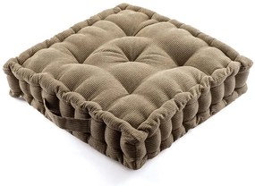 Sedací vankúš na zem DANDY manšestr khaki 1 ks