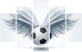 Obraz - Balón s krídlami (150x105 cm)