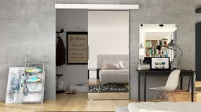 Posuvné dvere Orenia II (biela + zrkadlo). Vlastná spoľahlivá doprava až k Vám domov. 1122762