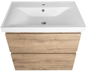 Aqualine Aqualine, ALTAIR umývadlová skrinka 67x60x45cm, dub emporio, AI370