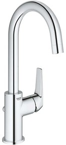 GROHE Start Flow páková umývadlová batéria s otočným výtokom, s odtokovou súpravou s tiahlom, výška výtoku 209 mm, chróm, 23811000