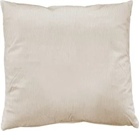 Dekoračný vankúš Cordia 45x45 cm, svetlo béžový%