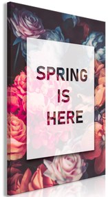 Artgeist Obraz - Spring Is Here (1 Part) Vertical Veľkosť: 20x30, Verzia: Na talianskom plátne