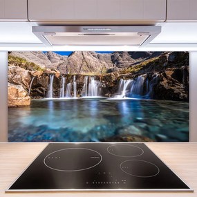 Nástenný panel  Vodopád príroda 120x60 cm