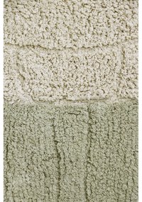 Béžový prateľný ručne tkaný bavlnený detský koberec 110x130 cm Sea Turtle – Lorena Canals