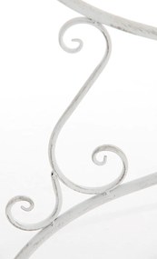 Kovový stôl GS13436802 - Biela antik