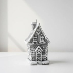 Veľká vianočná sviečka ARCHO L šedá