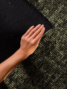 ELLE Decoration, Behúň Brilliance Prisma 106313 Green z kolekcie Elle, 80x250, zelená, obývacia izba