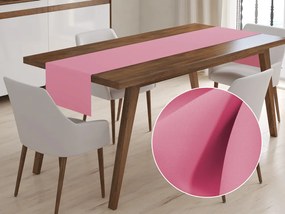 Biante Dekoračný behúň na stôl Rongo RG-027 Ružový 20x160 cm