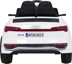 Elektrické autíčko Audi SQ8 biele / sivé