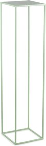 STOJAN NA KVETINÁČ SIMPLE 100X24X24 CM SVETLOZELENÁ
