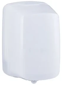 Zásobník na papierové utierky v rolkách Merida Hygiene Control FLEXI, biela
