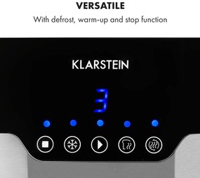 Klarstein Arabica, hriankovač, 920 W, LED displej, dotykové ovládanie, nehrdzavejúca oceľ