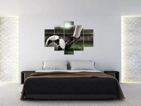 Obraz - Futbalová lopta (150x105 cm)