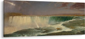 Obraz - Frederic Edwin Church, Niagara, reprodukcia (120x50 cm)