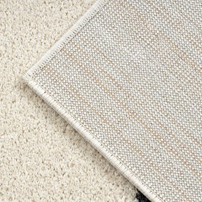 Dywany Łuszczów, Kusový koberec Fusion 8297 cream/dark grey, 160x220, biela, kancelária