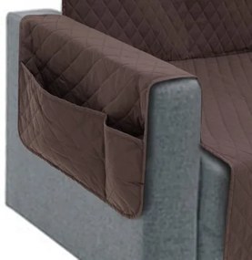 Poťah na sedačku PARIS hnedý, 110 cm