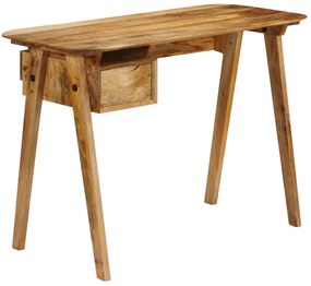 Písací stôl z mangovníkového dreva 110x50x76 cm