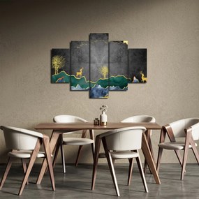 Obraz - Horská scenéria (150x105 cm)