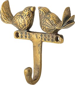 Kovový háčik v zlatej farbe Fredo – Bloomingville