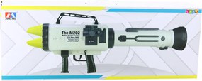 LEAN Toys Obrovský raketomet M202 s penovými strelami, 68 cm