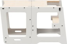 Učiaca veža 3v1 Mooby 35 naturálna / biela