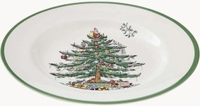 Plytké taniere Christmas Tree, 4 ks