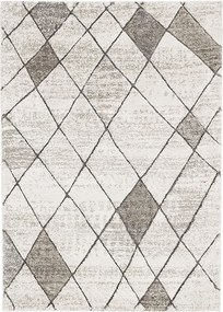 Oriental Weavers, Kusový koberec Castro Carved 4928/NQ2A, 160x235, béžová, kancelária