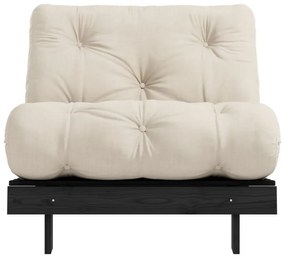 Béžové kreslo Roots Black Night – Karup Design