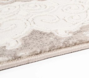 Dekorstudio 3D Vintage koberec Patin - vzor 8058 béžový Rozmer koberca: 80x150cm