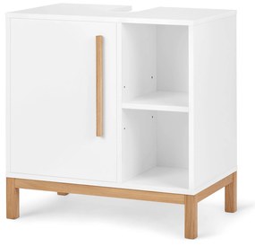 Skrinka pod umývadlo »Eklund« s dvierkami a bočným priečinkom