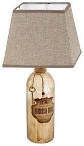 Eglo 202113 - Stolná lampa MOJADA 1xE27/40W/230V hnedá