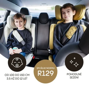 Zopa autosedačka Matrix i-Size - Boss Grey