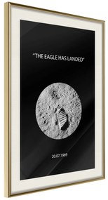 Artgeist Plagát - The Eagle Has Landed [Poster] Veľkosť: 40x60, Verzia: Zlatý rám