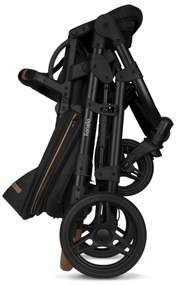 Lionelo - Kombinovaný kočík 2 v 1 MARI TOUR Black Onyx