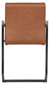 Hnedá jedálenská stolička WOOOD Bas