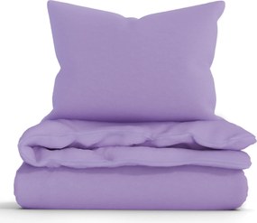 Francúzske bavlnené obliečky Renforcé - Jasmine levanduľová