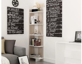 Regál Alexisa (cordoba + biela). Akcia -17%. Vlastná spoľahlivá doprava až k Vám domov. 1101356