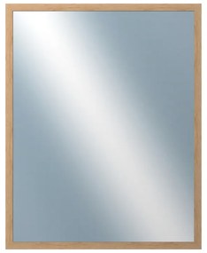 DANTIK - Zrkadlo v rámu, rozmer s rámom 40x50 cm z lišty KASSETTE dub malá (2867)