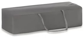 KINDERKRAFT - Cestovná postieľka Baby Tiger VIKI šedá