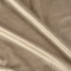 ZATEMŇOVACÍ ZÁVES NA KRÚŽKOCH AURA 140X250 CM TMAVOBÉŽOVÁ