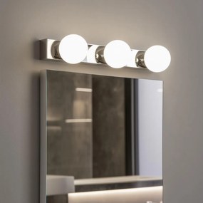 Brilagi - LED kúpeľňové osvetlenie zrkadla HOLLYWOOD 3xLED/3W/230V IP44 chróm
