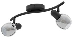 Eglo 98625 - Bodové svietidlo POLLICA 2xE14/28W/230V