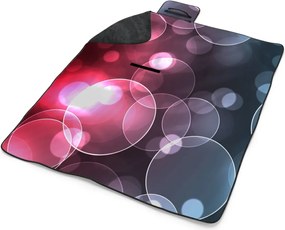 Sablio Plážová deka Bublinová abstrakcia: 200x140 cm