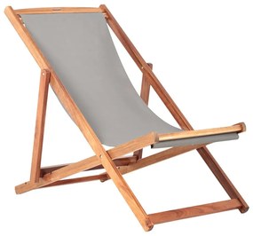 Sivé/v prírodnej farbe drevené záhradné ležadlo Dionysus – Bonami Essentials