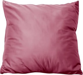 Polášek Povlak na vankúš z bavlneného saténu - Dusty rose | 50 x 50 cm