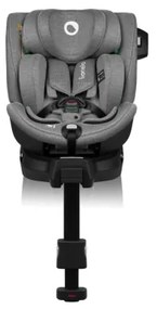Lionelo - Autosedačka so základňou otočná HARMONY i-Size 40-150 cm šedá